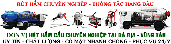 Hút hầm cầu Bà Rịa Vũng Tàu
